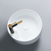 High Grade Ceramic Sanitary Ware Wash Basin Round Bathroom Sink For Hotel