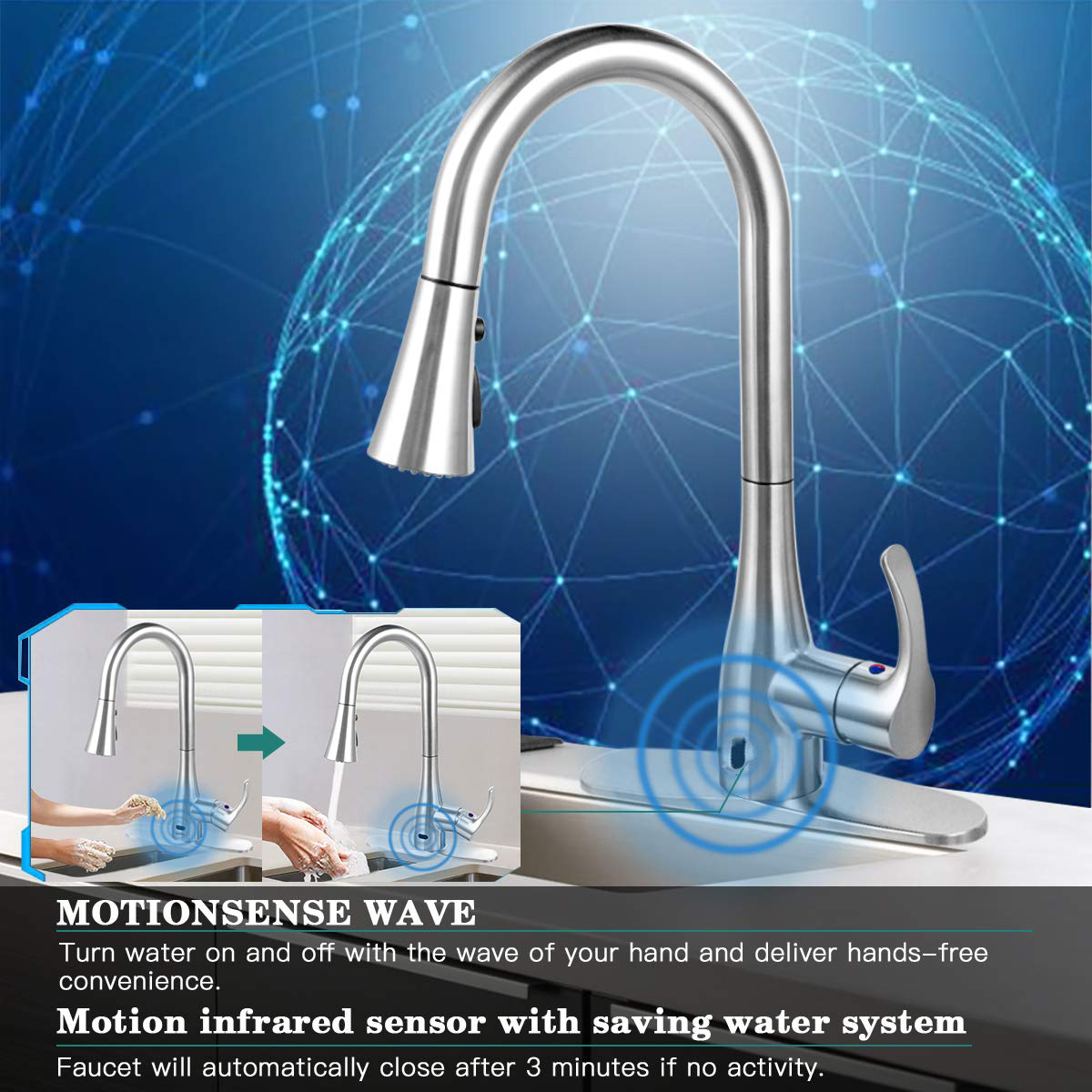 Touchless kitchen Faucets Touchless kitchen Faucets