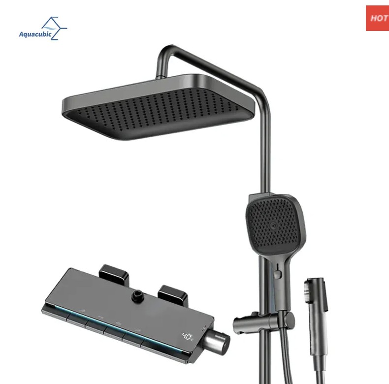 Thermostatic Wall-Mounted Shower Faucet Thermostatic Wall-Mounted Shower Faucet