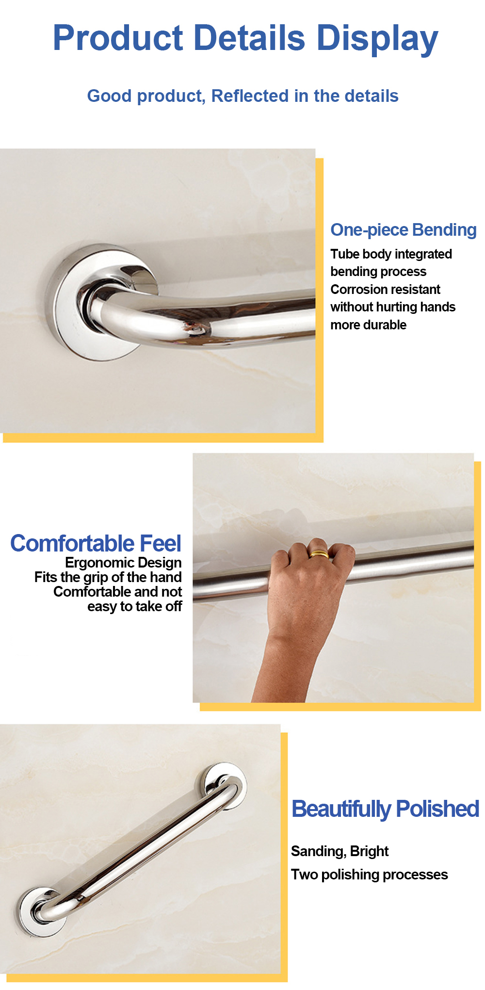 Shower Grab Bar (4) Shower Grab Bar (4)