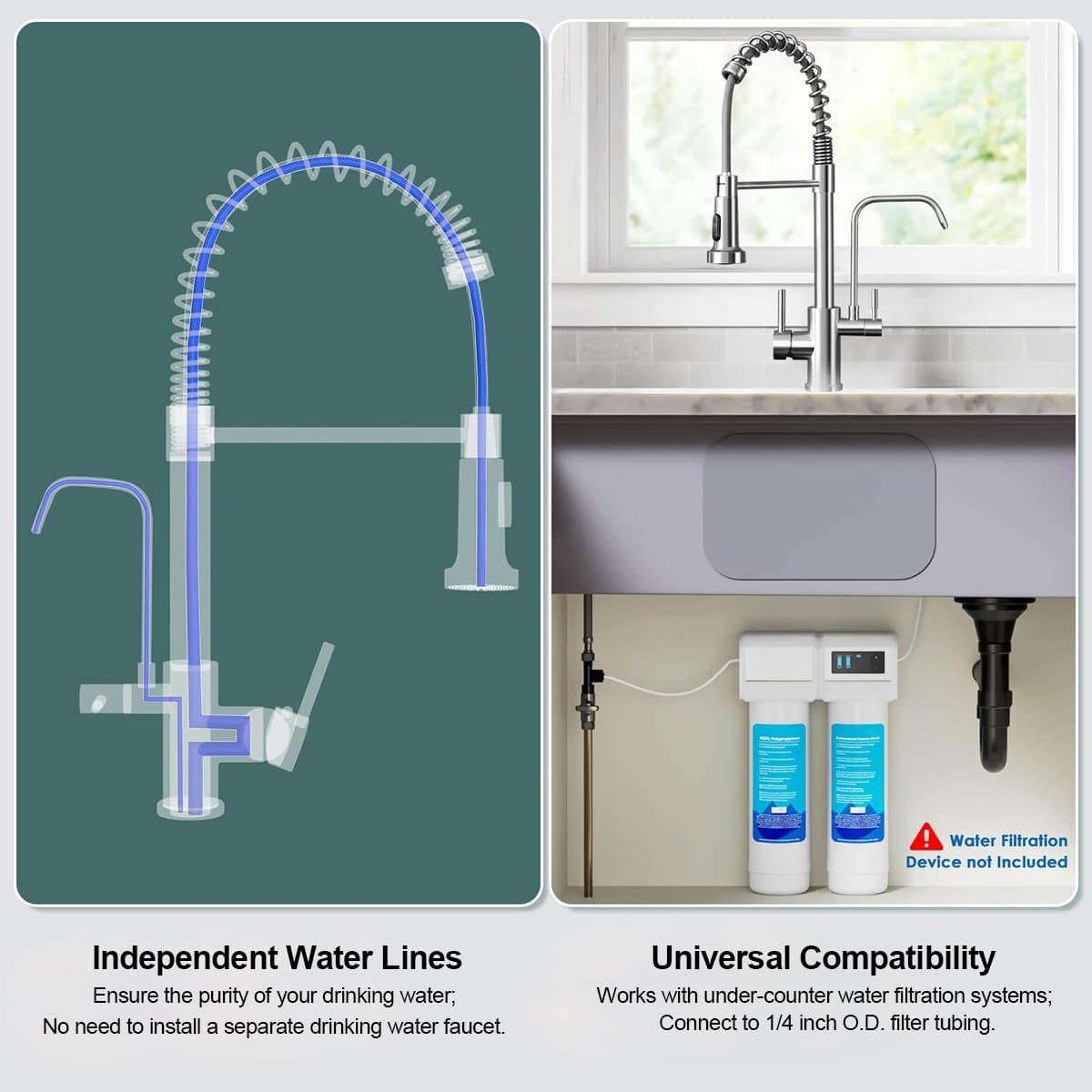 Kitchen Faucet with Drinking Water tap (12) Kitchen Faucet with Drinking Water tap (12)