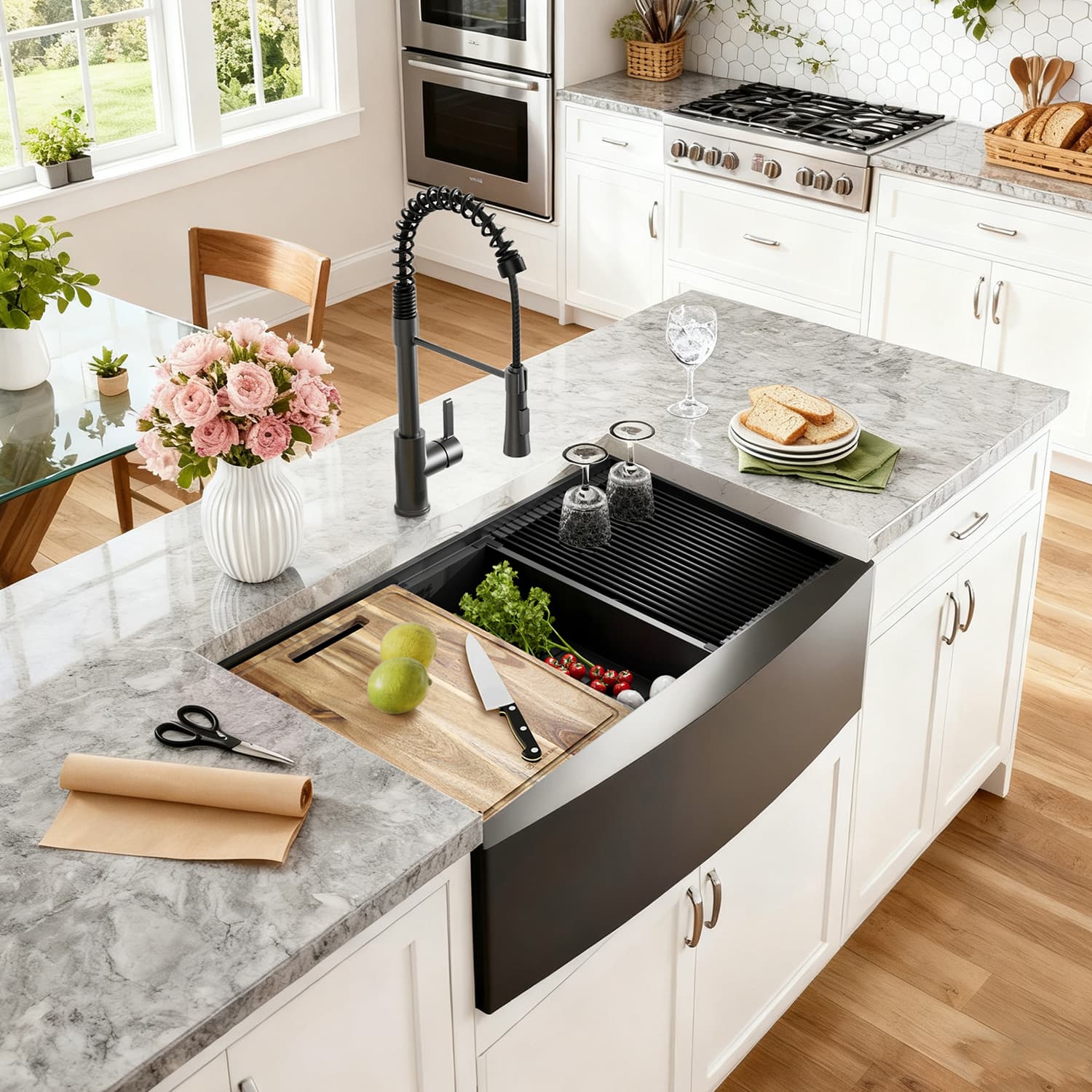 Farmhouse Stainless Steel Sink (3) Farmhouse Stainless Steel Sink (3)