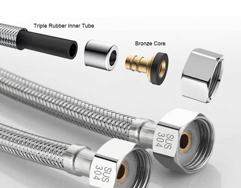 Faucet Supply Line (4) Faucet Supply Line (4)