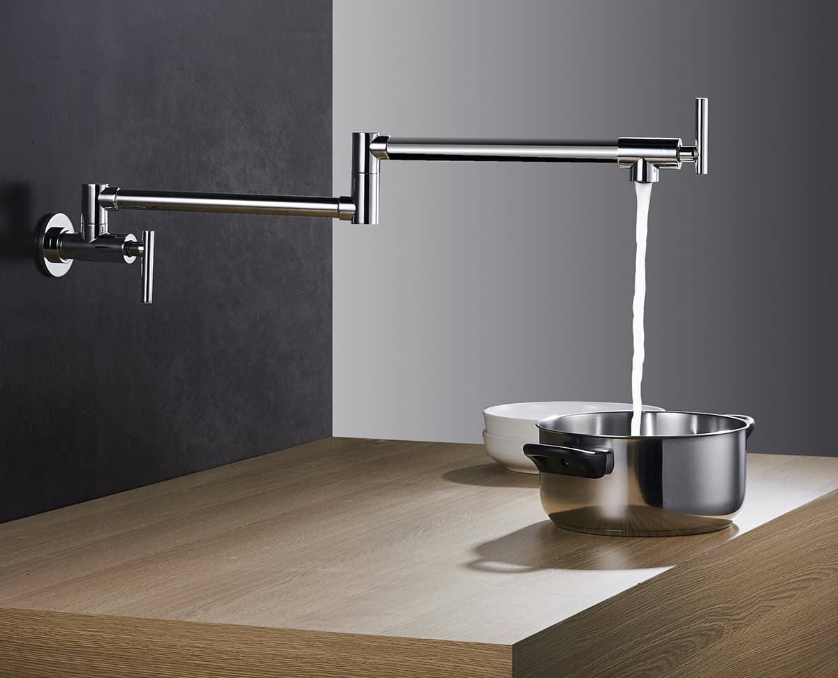 Wall Mount Pot Filler (2) Wall Mount Pot Filler (2)