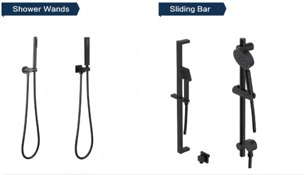 Shower Wands/Sliding Bar Shower Wands/Sliding Bar