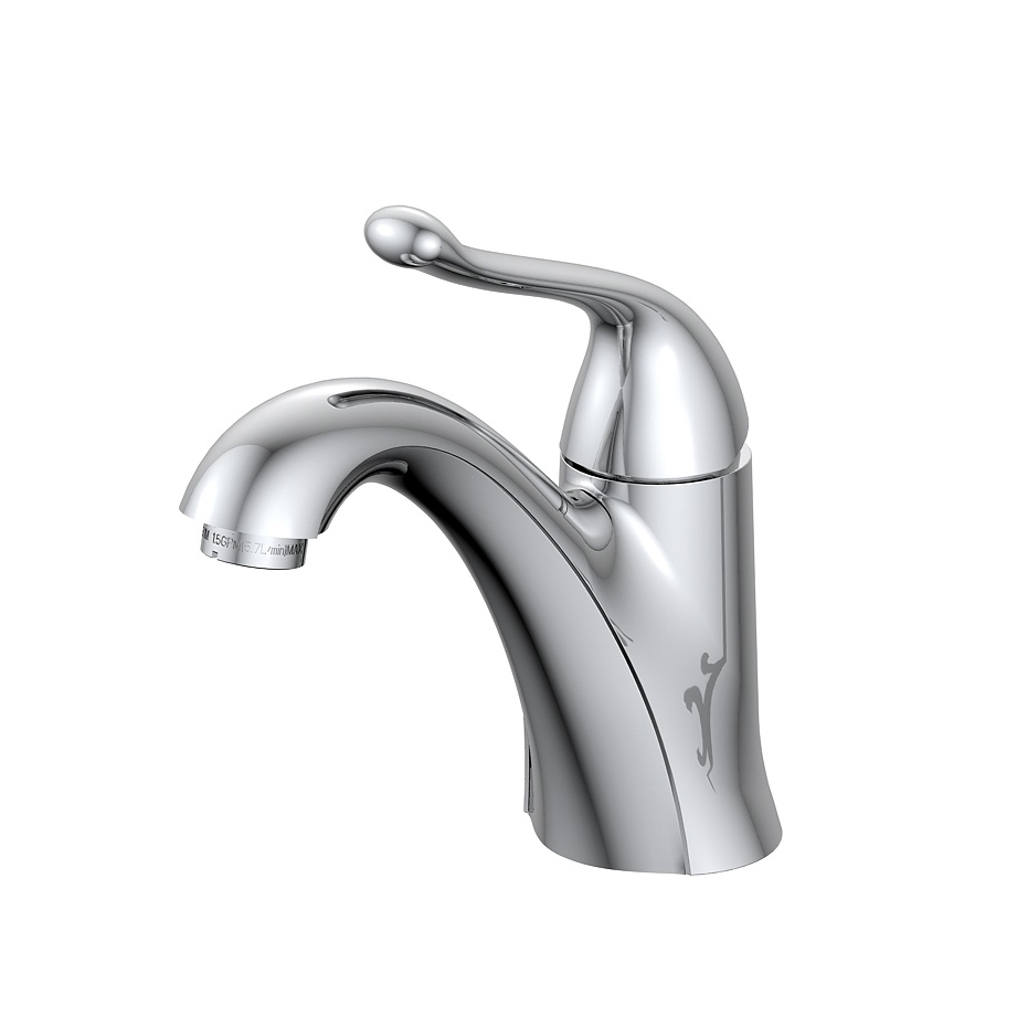 China faucet factory sanitary ware bathroom stainless steel basin faucet mixer faucet Bathroom Faucet with Deck Cover Plate