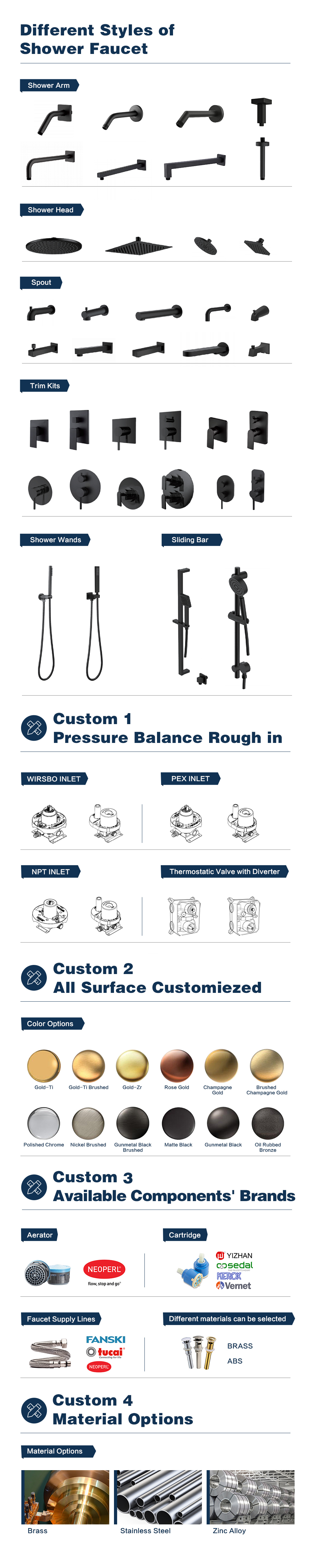 淋浴龙头 淋浴龙头