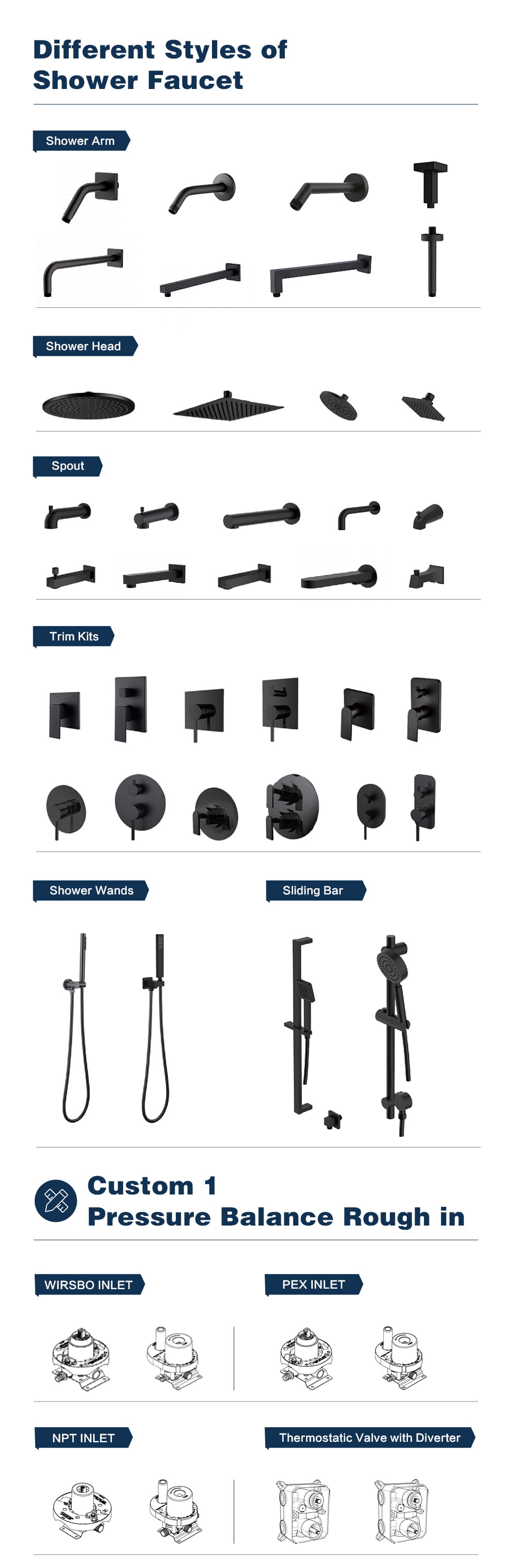 淋浴龙头 1 淋浴龙头 1