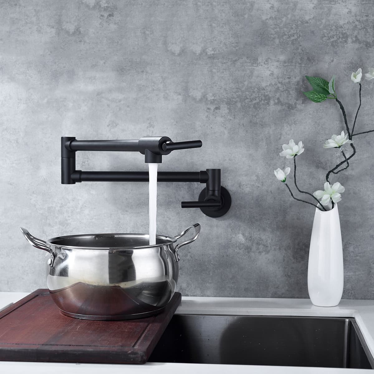 Wall Mount Pot Filler (1) Wall Mount Pot Filler (1)