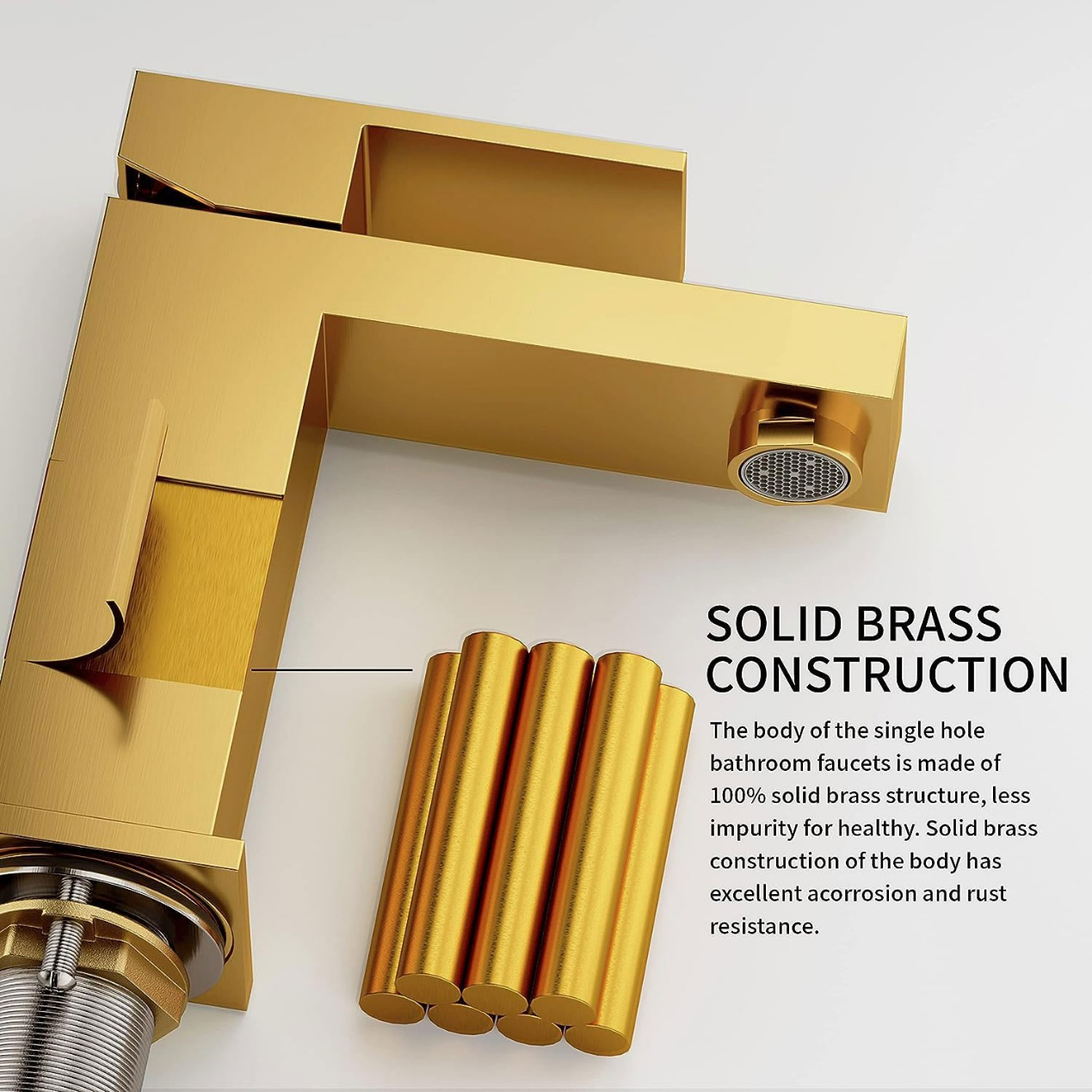 Brass Single Hole Faucet Brass Single Hole Faucet