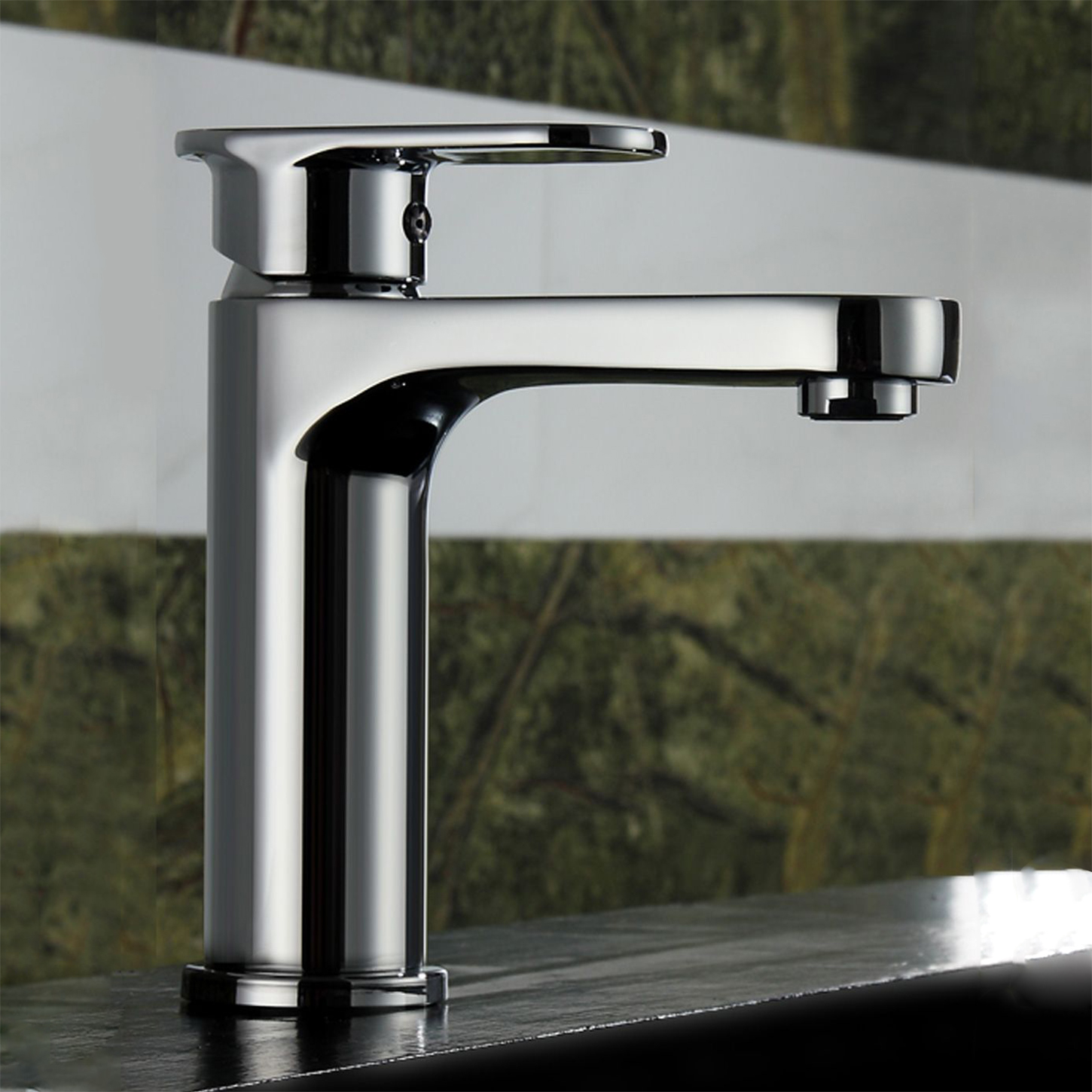 Sanitary Ware CUPC NSF Deck Mounted Chrome Basin Mixer Tap Water Saving Bathroom Faucet Basin Faucet