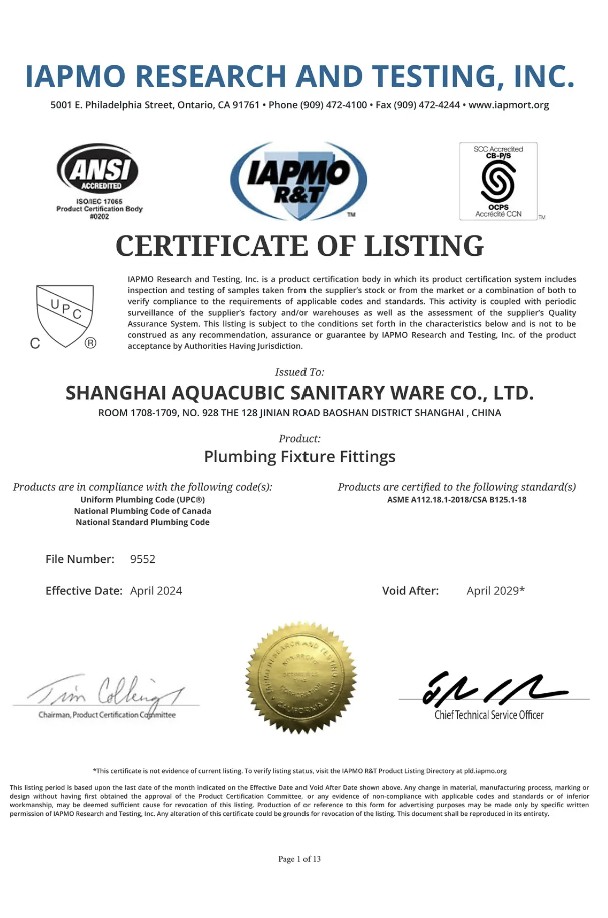 plumbing fixture fittings certificate plumbing fixture fittings certificate