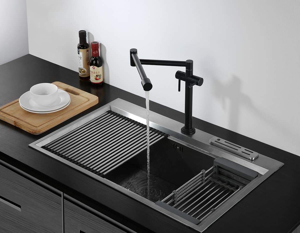 Deck Mount Pot Filler (3) Deck Mount Pot Filler (3)