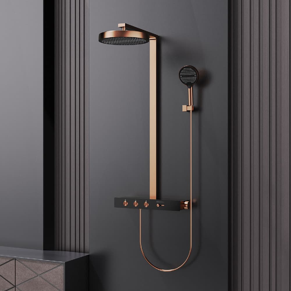 hotel thermostatic shower faucet Thermostatic Shower (3)