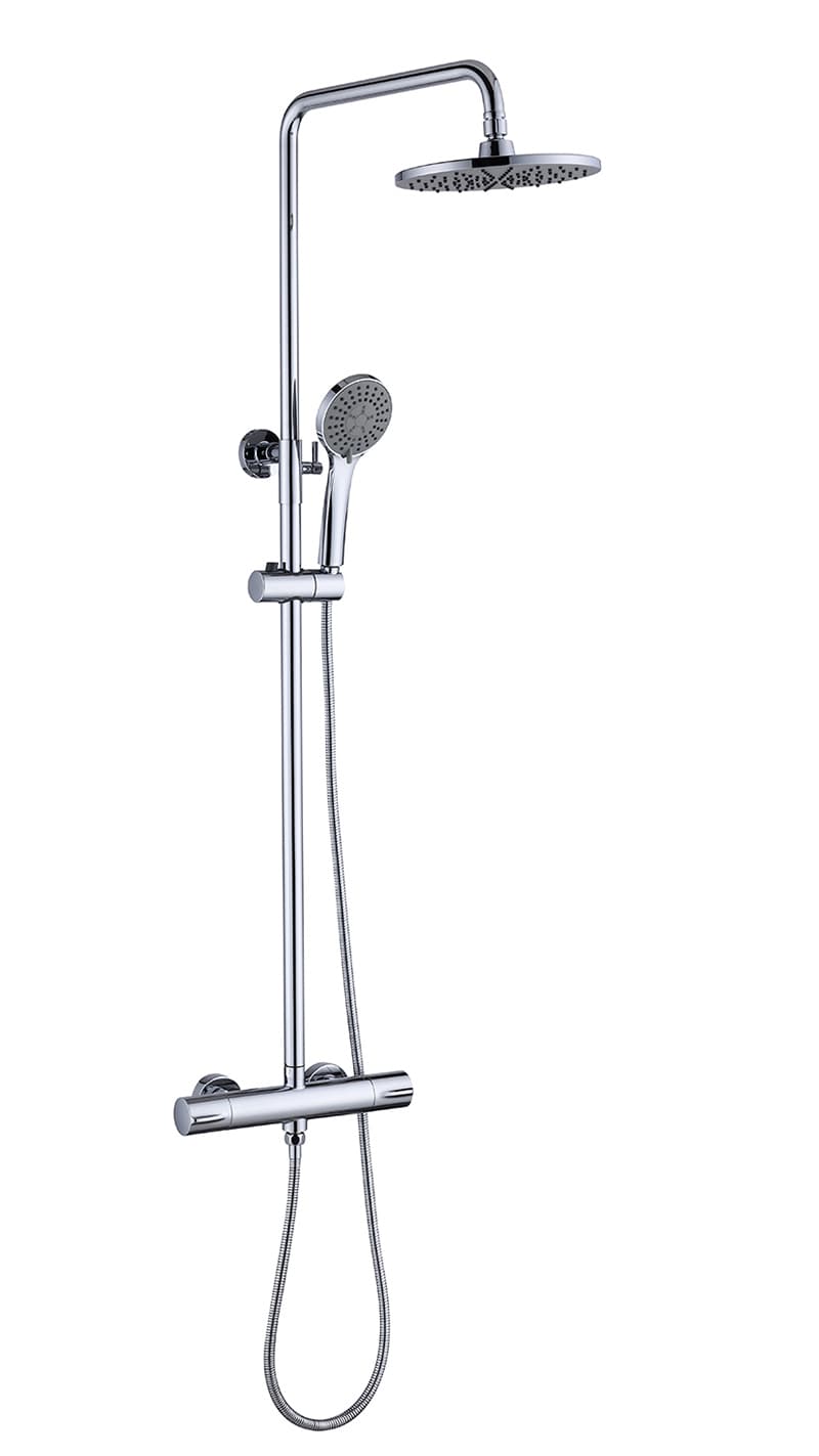 Thermostatic Shower faucet Set Exposed Thermostatic Shower Column