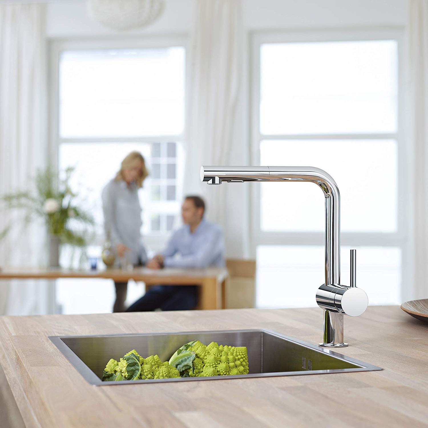 Aquacubic cUPC Sanitary Contemporary best selling Single Handle Kitchen Sink Pull Out Kitchen Faucet / tap
