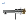 High Quality Factory Bathroom Brass Wall Mounted Hot Cold Single handle Basin Mixer Tap