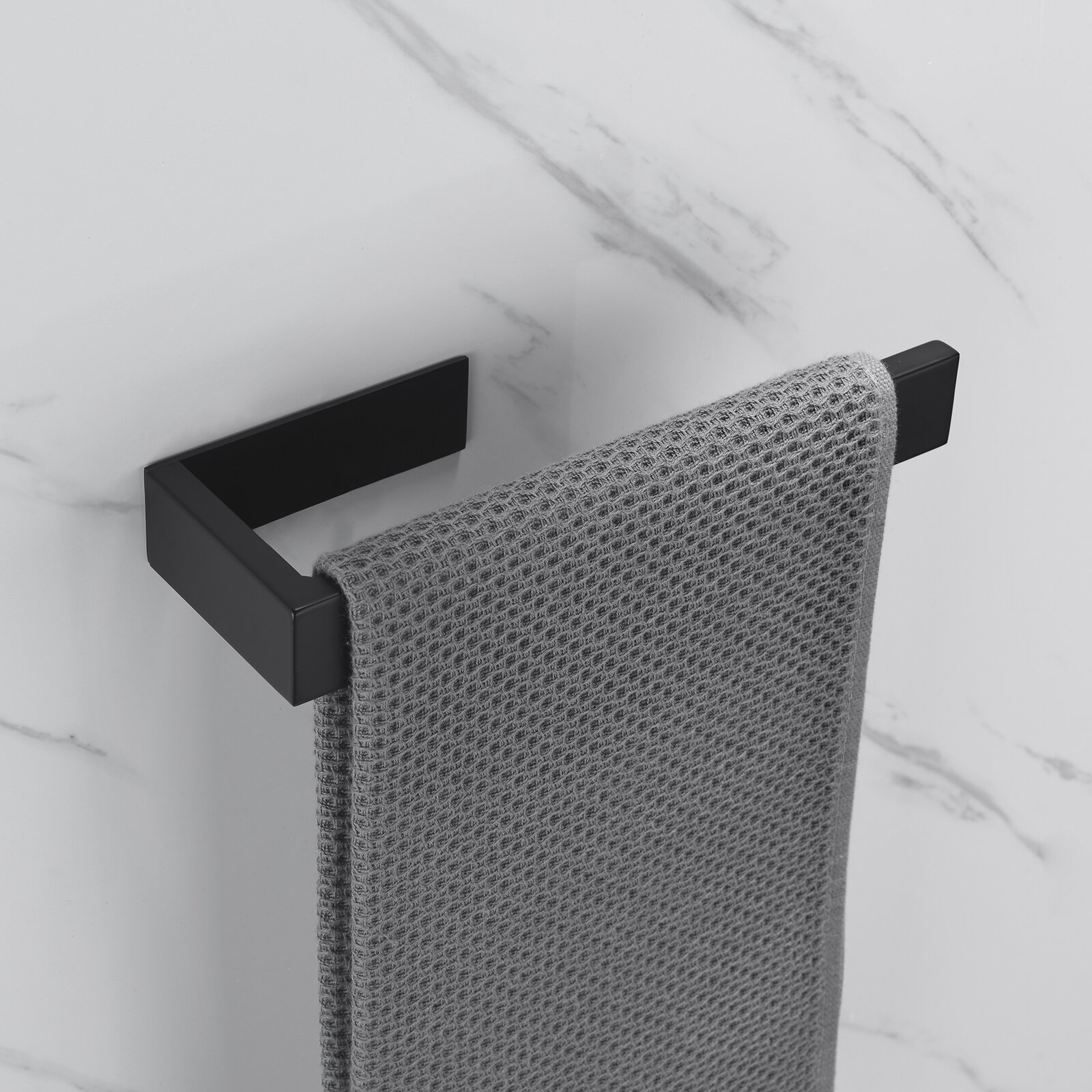 High Quality SUS304 Stainless Steel Bathroom Hardware Set Robe Hook Towel Rail Rack Bathroom Accessories