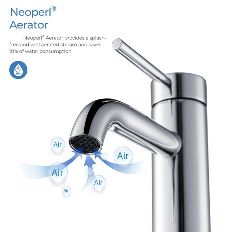 Aquacubic Touchless Bathroom Faucet Automatic Motion Sensor Bathroom Sink Faucet