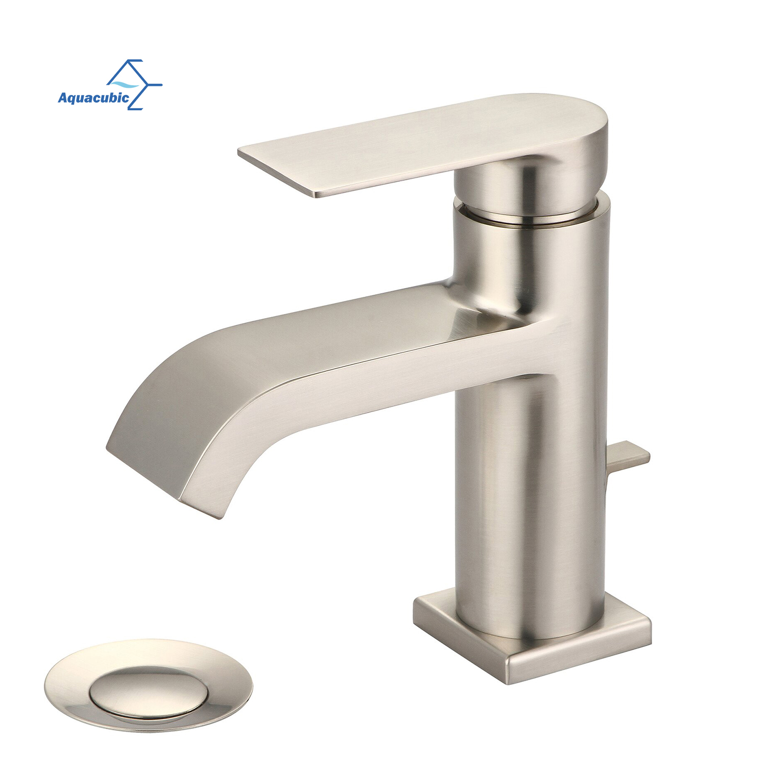 Deck mounted Basin Faucets Bathroom Tap, Faucets Mixers Taps Brass Water Multifunctional Bathroom Sink Faucet