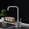 Wholesale Cheap Stainless Steel Kitchen Faucet Indoor High-end Style Ceramic Valve Design Kitchen Faucet