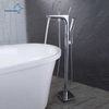 Luxury Freestanding Bathtub Faucet White Free Standing Bathtub Faucet Mixer Tap Tub Faucet with Handheld Shower