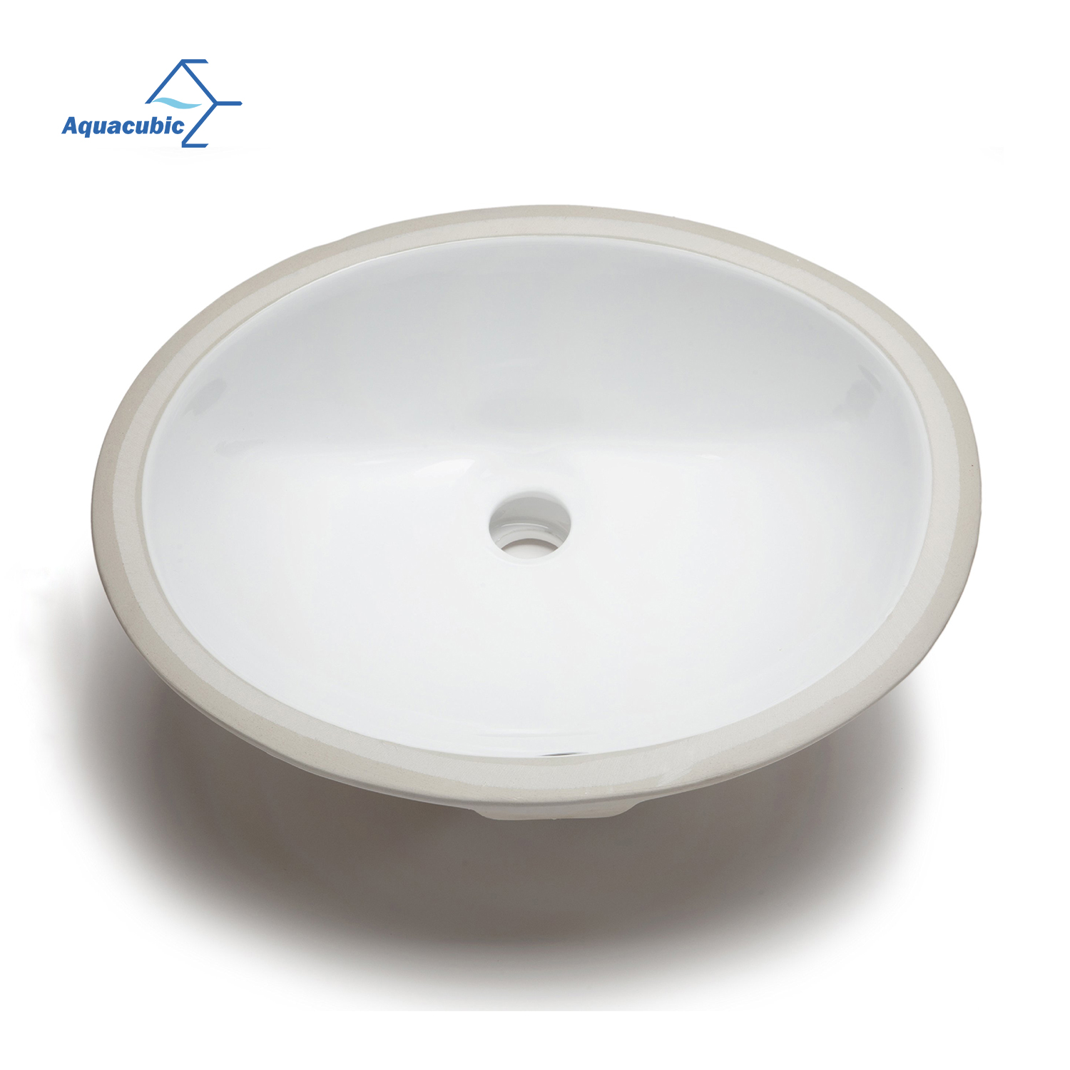 High Grade Bathroom Round Ceramic Simple Wash Basin OEM Undermount Bathroom Sink