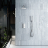 Luxury Bathroom Concealed Brass 10 Inch Shower System Set and Thermostatic Mixer valve