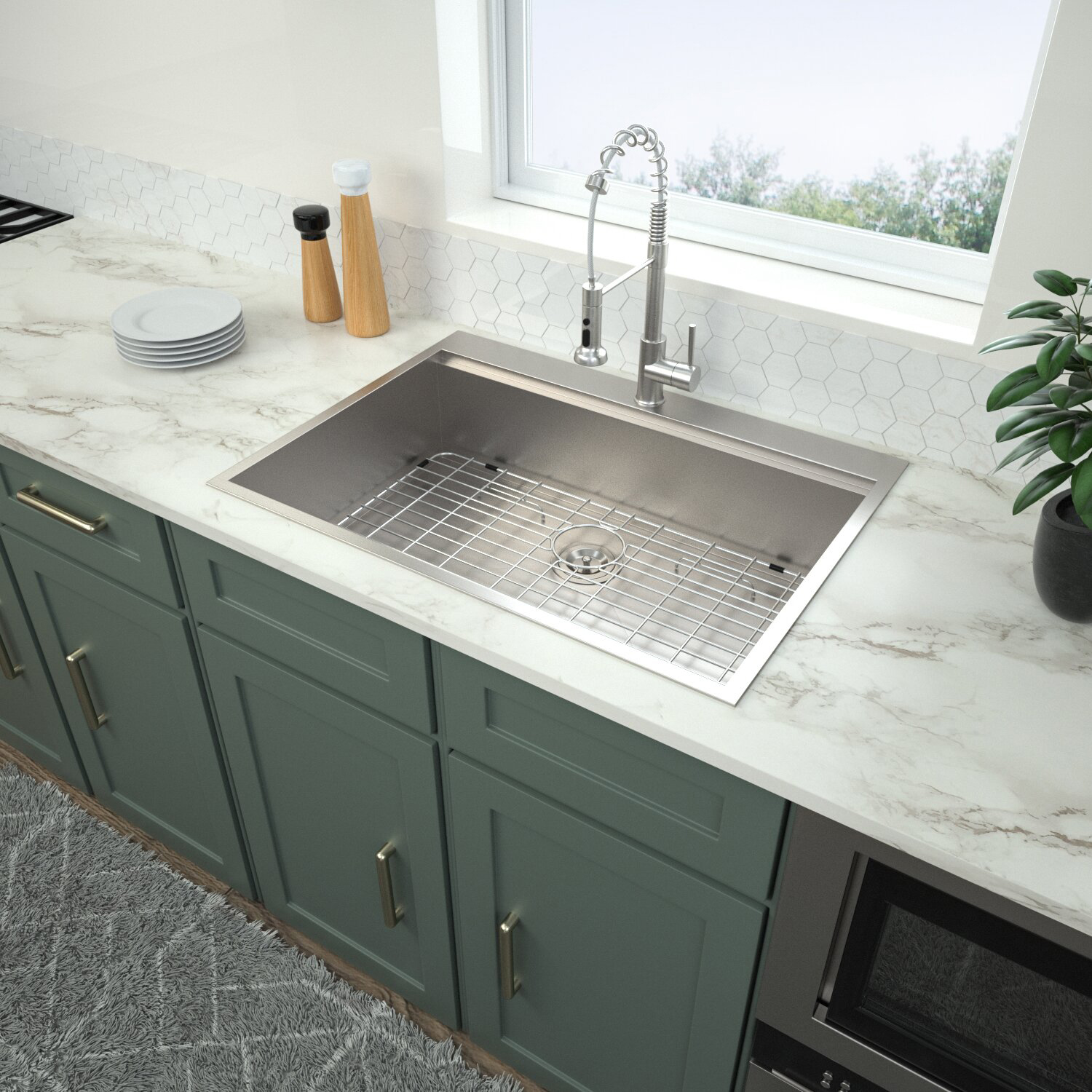 What are the factors to consider when selecting the right finish for your kitchen faucet?
