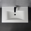 Modern Countertop UPC Vanity Drop-in Ceramic Vessel Bathroom Sink for Cabinet