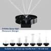 Aquacubic Accessories Supplier Quick Bar Glass Rinser ABS Kitchen Sink Automatic Flushing Device