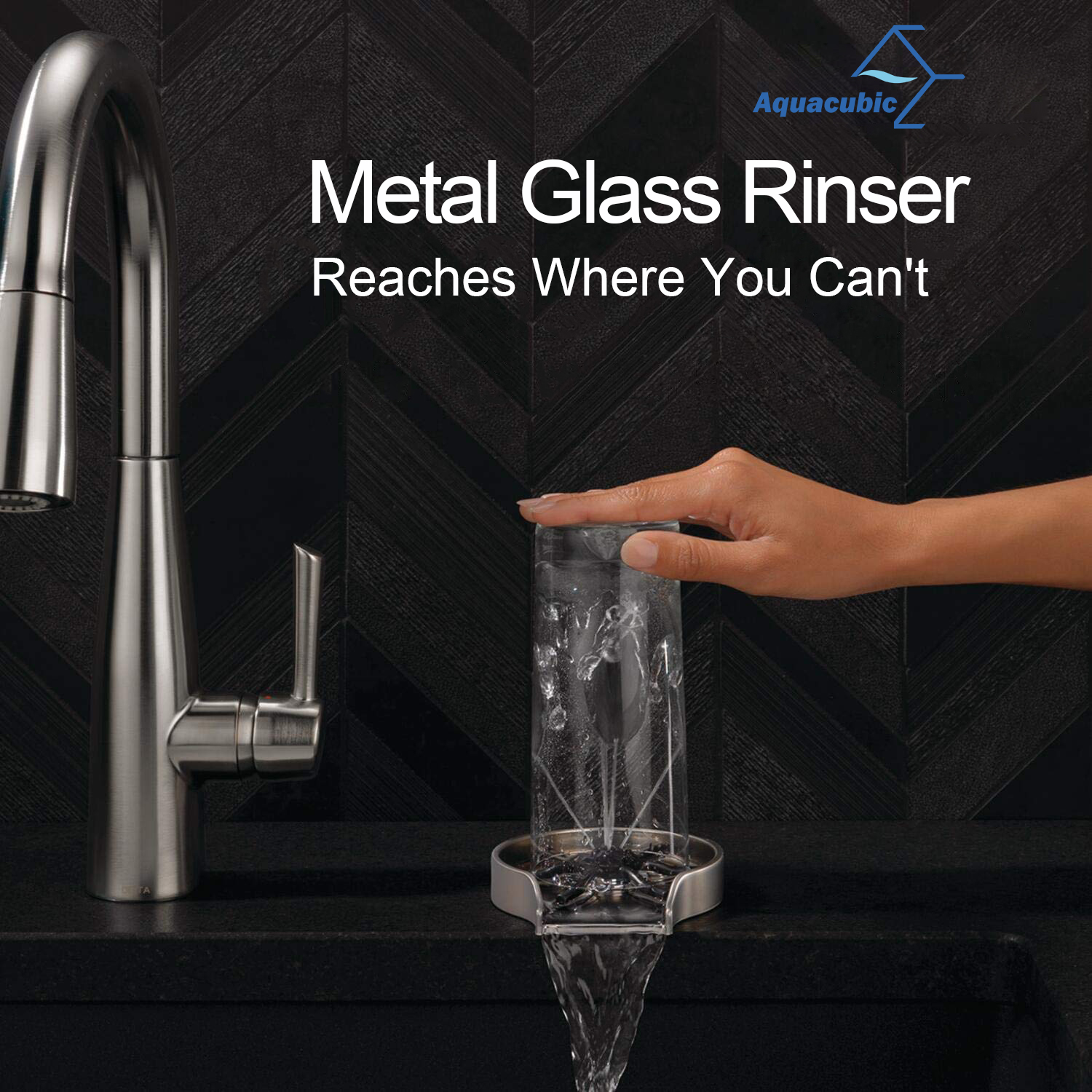 Kitchen Sink Faucet Bottle Washer,Faucet Glass Washer Cleaner Accessories,Quick Rinser for Baby Bottle