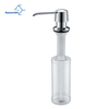 Aquacubic Chrome Kitchen Sink Soap Dispenser and Lotion Dispenser Built in Design Sink Soap Dispenser
