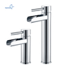 High Quality CUPC Certified Waterfall Spout Lavatory Washroom Bathroom Sink Faucet Mixer Tap