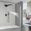 China supplier Wall Mounted 3 Functions Bath&Shower Faucet Set Rainfall Waterfall Shower System for Bathroom