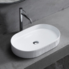 Bathroom Art Basin Nordic Simple Style Oval Washbasin Toilet Bath Hand Wash Basins For Hotel And Home