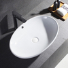 High End Ceramic Marble Bathroom Counter Top Hand Wash Basin