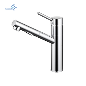 Morden Water Saving Mixer Tap Bathroom Basin Sink Faucet with Pull Out filter Faucet sprayer