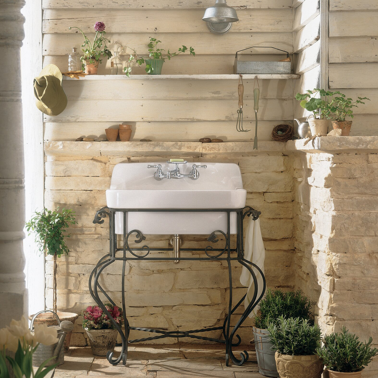 UPC Ceramic Utility sink Wall mount Farmhouse Apron Front Country Kitchen Sink with 8-Inch Centers laundry sink