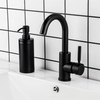 Aquacubic One-Handle High Arc Bar Farmhouse Bathroom Faucet