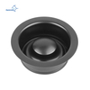 Aquacubic Garbage Disposal Plug Flange Stopper for Kitchen 3-1/2 Inch Sinks - Nano-PVD Gold Removable Tone Stainless Steel
