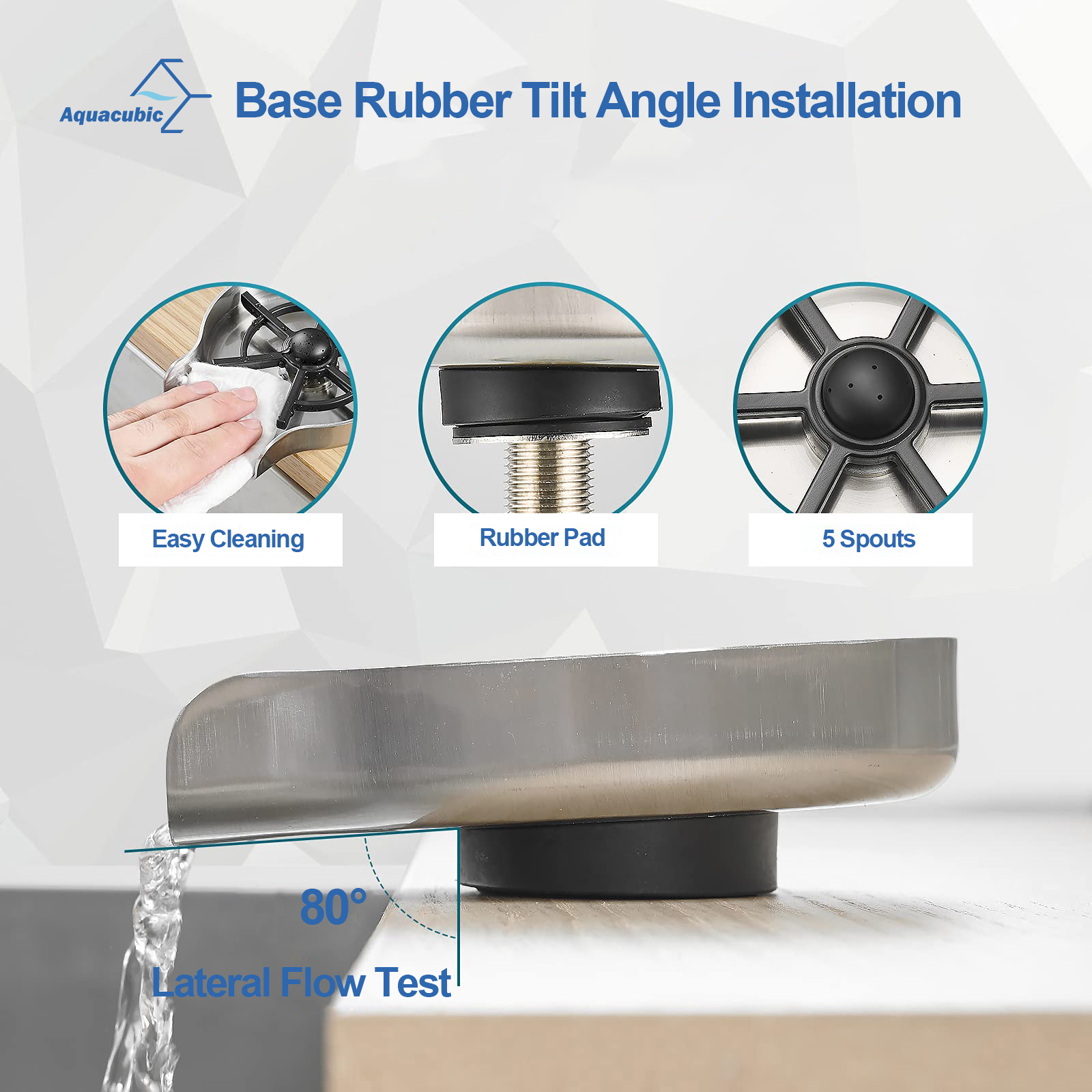 Kitchen Sink Faucet Bottle Washer,Faucet Glass Washer Cleaner Accessories,Quick Rinser for Baby Bottle