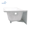 Drop-in Integral Apron Bathtub One Piece Acrylic Soaking White Rectangular Alcove Bathtub