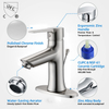 Cheap Zinc body Bathroom Single Handle Bathroom Basin Mixer Faucet