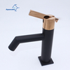 North America Best Selling Upc Black and Gold brass Bathroom Sink Faucet