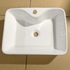 Sanitary Ware Ceramic Hand Art Wash Basin Bathroom Sink Rectangular Bathroom Vanity Counter Top Wash Basin