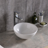 High Quality Mini Round Hand Wash Above Counter Hand Wash Bathroom Sink Ceramic Art Basin