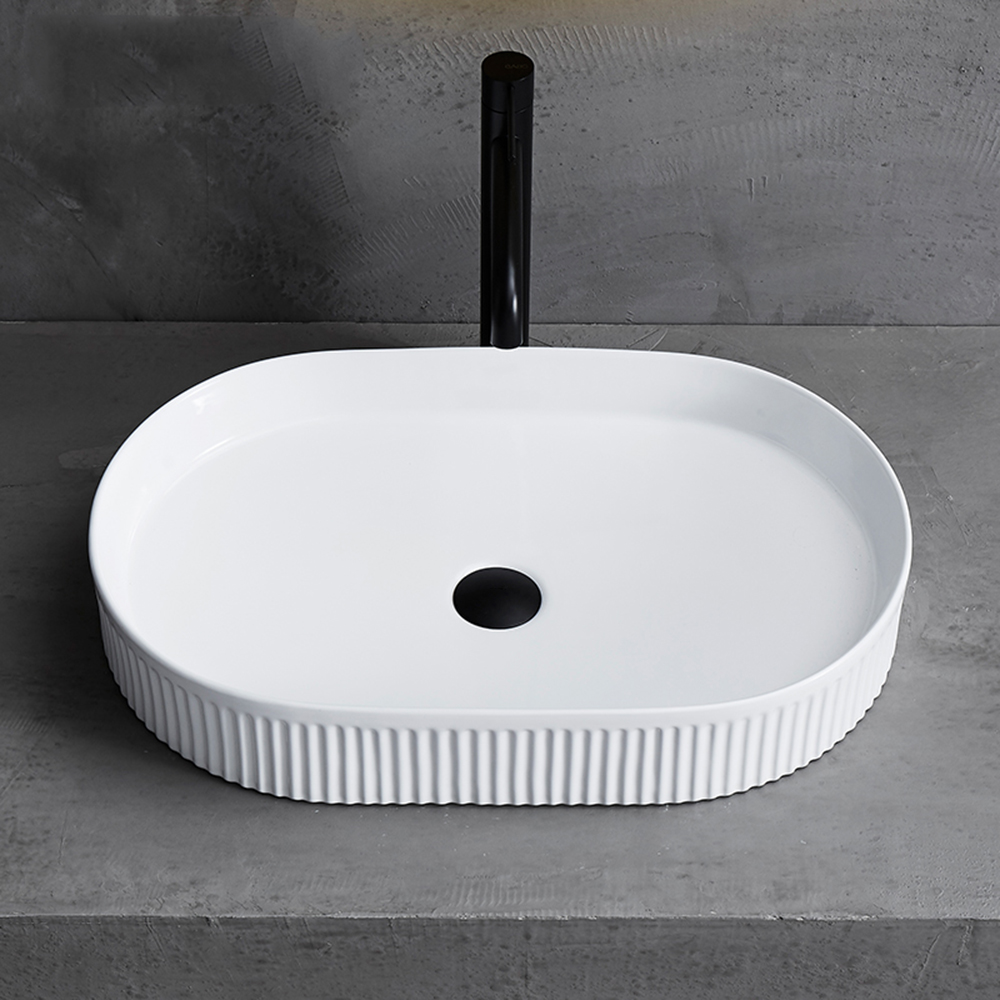 Bathroom Art Basin Nordic Simple Style Oval Washbasin Toilet Bath Hand Wash Basins For Hotel And Home