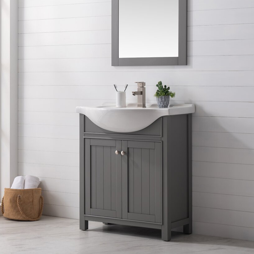 Hot Sale Countertop Single Hole Wall Mounted or Desktop Bathroom Sink Basin