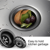 Aquacubic Kitchen Sink Strainer and Stopper Combo Basket Replacement for Standard 3-1/2 inch Drain
